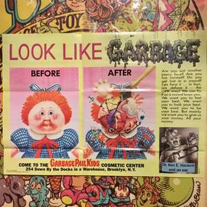 1980s ガーベッジ ペイル キッズ ポスター #14 GARBAGE PAIL KIDS TOPPS ぶきみくん GPK