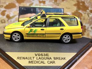 VITESSE 1／43 RENAULT LAGUNA BREAK MEDICAL CAR