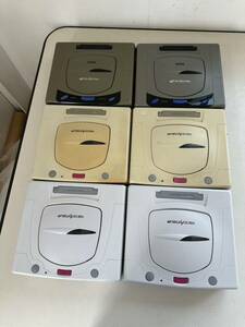 SEGA HST-3220/HST-3200 計 6台 本体のみ　通電確認のみ　　6/11