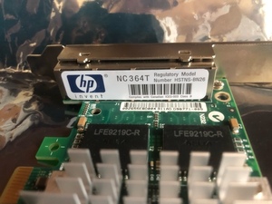 HP NC364T 4ポート PCI Express Gigabit LAN サーバ アダプタ 4