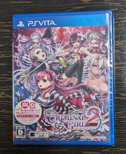 未使用未開封　送料無料　【PSVita】 クリミナルガールズ2 [通常版］