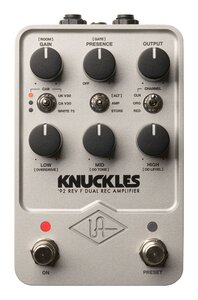 ★UNIVERSAL AUDIO UAFX Knuckles / ’92 Rev F Dual Rec Amplifier★新品送料込