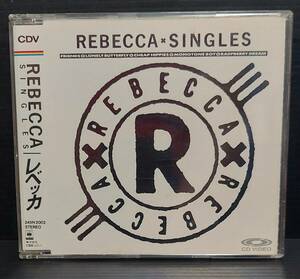 【CDV】レベッカ「REBECCA SINGLES」1987年 24VH-2002 全5曲収録 フレンズ ラズベリードリーム 中古 ※CDVでCDではありません