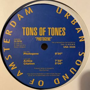 [ Tons Of Tones - Photogene - Urban Sound Of Amsterdam USA 3026 ] Steve Rachmad/Sterac