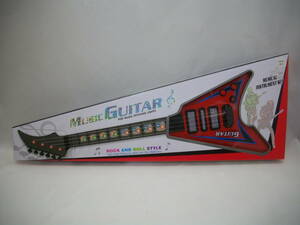 MUSIC GUITAR ミュージック ギター おもちゃ 玩具 対象年齢 ６歳以上 箱の横幅 約６０cm 重さ(箱付き) 約３８０ｇ 