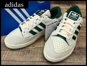 送無 新品 adidas アディダス 22AW GX2214 Centennial センテニアル 85 ロー スエード レザー スニーカー バスケット シューズ 緑 28.5 ④