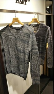 良品☆TORNADOMART　カモフラリンクスVニット　NO. 631-9175001　color 110　size M　price 16,280