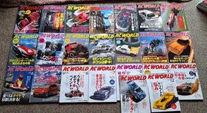 RC　WORLD　RCワールド　ラジコンワールド　ラジコン　RC　2008 12月号抜け　2009　1～12月号　23冊セット　未清掃