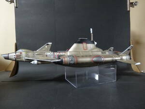 スカイダイバー～謎の円盤ＵＦＯ～　１／７２モデル　ソフビ製ガレージキット自作完成品