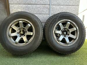 ダンロップ ウィンターマックス 265/65R17 17X7.5J +28 PCD139.7 ランクルプラド150系