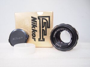 ☆【1W1219-4】 Nikon ニコン カメラレンズ NIKKOR-S.C Auto 1:1.4 f=50mm 動作保証