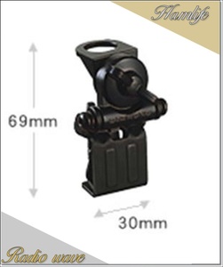 K301(K-301) 第一電波工業(ダイヤモンド) ルーフサイド用基台(可倒式コンパクトベース) 2軸変角機構付き アマチュア無線
