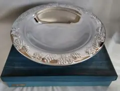 オードブルプレート　ミマス　オードブルサーバー　ディナートレイ　銀皿　シルバー