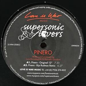 新品未使用 Super Sonic Lovers / Pinero 12inchレコード　 (0876)