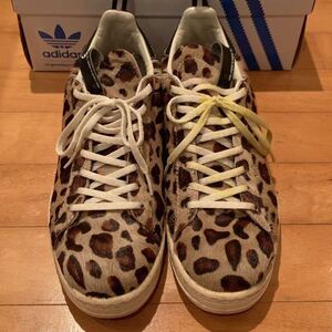 ADIDAS CP 80s FUR O BY O KZK レオパード 28.5cm アディダス Kazuki Kuraishi campus キャンパス ヒョウ柄 ファー US10.5 倉石カズキ