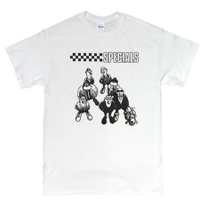 [XLサイズ]The Specials（スペシャルズ）カトゥーンデザインTシャツ #1 ホワイト