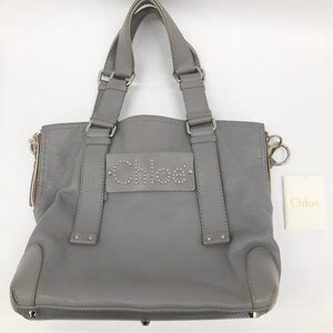 Chloe クロエ トートバッグ レザー C.2.87080492 04-92/01-10-58【DBADE024】