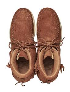 visvim FBT LHAMO-FOLK 0120202002004 COLOR : CAMEL SIZE : M8.5 ベジタブルタンニングラムスエードアウトソール : Vibram