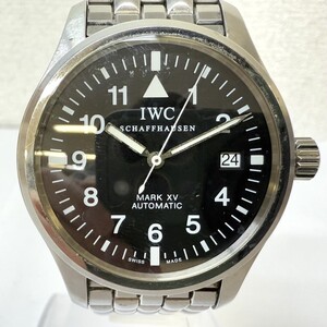 E801-I69-377 IWC MARKXV マーク15 IW325307 3253-007 デイト メンズ 腕時計 自動巻き 稼働 箱付き