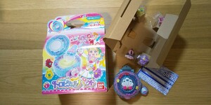 美品トロピカルージュプリキュア トロピカルパクト ブラシでメイク トロピカルチェンジ 特別にミニコンパクト付 光るハートクルリング 