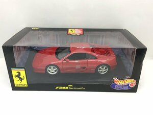 【未開封】ホットウィール 1/18 フェラーリ F355 ベルリネッタ レッド 1994年型 スーパーカー ミニカー 模型 ホビー 中古【MA050072】