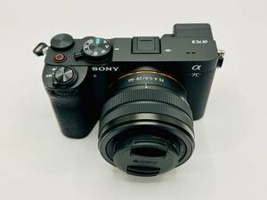 SONY α7C II ズームレンズキット ILCE-7CM2L（B）ブラック　【送料無料・中古美品・メーカー保証期間中】