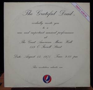 【SS005】THE GRATEFUL DEAD 「One From The Vault」(3LP), 91 GERMANY Original　★サンフランシスコ・サイケ