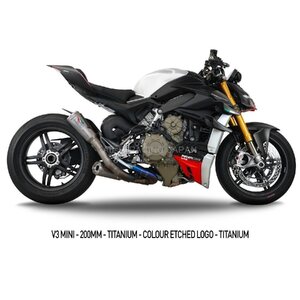 DUCATI STREETFIGHTER V4 2020～2024 AUSTINRACING DE-CAT エキゾーストマフラー オースティンレーシング