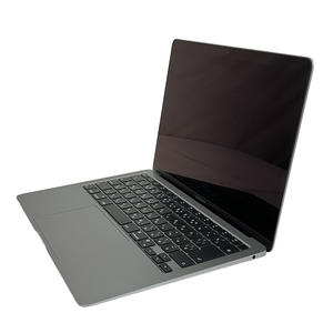 【充放電回数73回】【動作保証】 Apple MacBook Air M1 2020 Apple M1 8C 8GB SSD 256GB 7C グレー Ventura 中古 T8807012