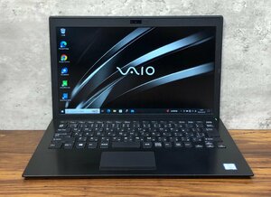 1円～ ●SONY VAIO Pro PG / Core i5 8250U (1.60GHz) / メモリ 8GB / SSD 256GB / 13.3型 フルHD (1920×1080) / Windows10 Pro 64bit