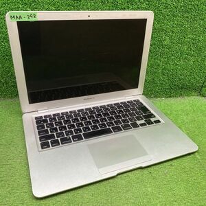 MAA-292 激安 MacBook Air 13-inch 2009モデル A1304 ストレージ 欠品 通電確認済み ビープ音あり ヒンジ故障あり ジャンク