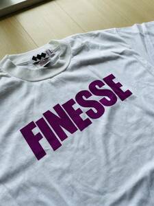 【L デッドストック】FINESSE フィネス 1st Tシャツ goodenough ELECTRIC COTTAGE 藤原ヒロシ fragment 90s y2k 初期 90年代