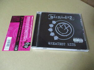 CD■　Blink-182 ／ グレイテスト・ヒッツ　帯付 　　ブリンク-182 