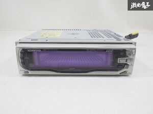 【保証付 実働外し!! ストア出品！】 KENWOOD ケンウッド CD サブ デッキ プレーヤー 1DIN D707 CD DSP 即納 棚A-1