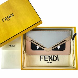 フェンディ FENDI レディース モンスター ミニ ポーチ 箱付 8M0341