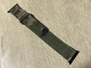 Apple Watch 44mm 用 アップルウォッチ バンド 陸上自衛隊迷彩 手首最大21cm 試作品