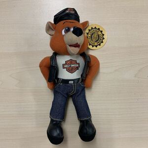 【希少品】Harley-Davidson Plush Bear 1998 ハーレーダビッドソン ぬいぐるみ ベアー クマ 人形 ハーレー タグ付き 熊