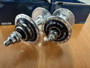 【未使用品】SHIMANO DURA-ACE　シマノ デュラエース　ハブ前後セット　HB-7600　36H/100・36H/120 W　NJS