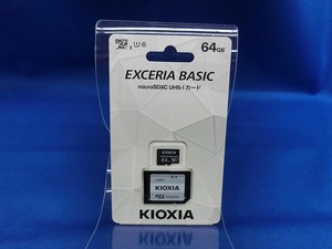 【未使用】 キオクシア KIOXIA microSDXCカード EXCERIA BASIC 64GB KCA-MC064GS