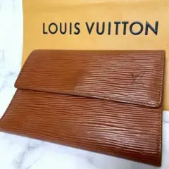 ⑧LOUIS VUITTON ルイヴィトン エピ 三つ折り 財布 M63173