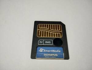 8MB　OLYMPUS　スマートメディア　SMカード　フォーマット済み　メモリーカード　SMART MEDIA
