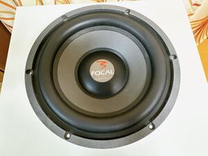 Focal 27V2 11inch 300W RMS デュアル 4Ω ポリガラスサブウーファー made in France