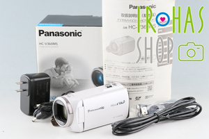 Panasonic HC-V360MS Digital high-definition video camera With Box #51474L8