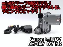 miniDVのダビングに！Canon ビデオカメラ DM-IXY DV M2 1