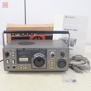 トリオ R-1000 通信型受信機 200kHz〜30MHz 取説・元箱付 TRIO【40