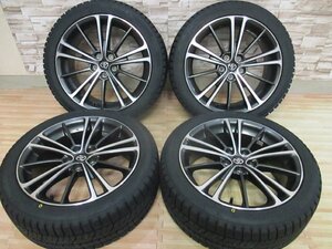 即納 新品スタッドレス トヨタ 86純正 5H100 7J+48 2024年製 215/45R17 TOYO OBSERVE GIZ2 BRZ インプレッサ カローラ 流用 中古アルミ