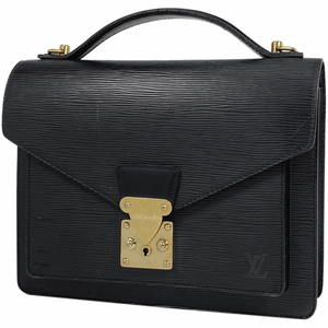 ルイ・ヴィトン Louis Vuitton モンソー ハンドバッグ エピ ノワール(ブラック) M52122 レディース 【中古】