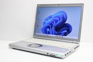 1円スタート ノートパソコン Windows11 WPS office搭載 Panasonic レッツノート CF-SZ6 第7世代 Core i5 SSD256GB メモリ8GB カメラ