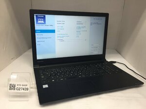 ジャンク/ TOSHIBA dynabook B65/J PB65JEB4325ADC1 Intel Core i5-7200U メモリ8.19GB ストレージ無し 【G27439】