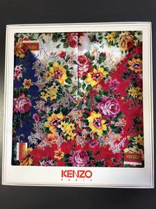 ☆【未使用品】 KENZO ケンゾー ハンカチ3枚セットブランドハンカチ 花柄(NF240926) 276-149